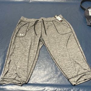 Brand New Grey Under Armour Capris
